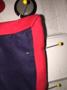 Captain American Quilt Binding8