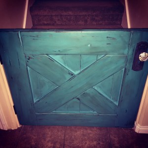 Barn Door Baby Gate DIY