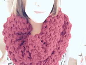 Claret Outlander Cowl on