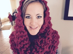 Claret Outlander Cowl hood