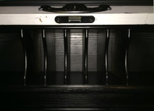 Rolltop Desk cubbies