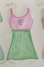 Ariel Disneybounding Sketch