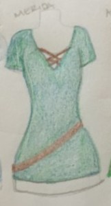Merida Disneybounding Sketch