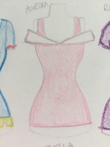 Aurora Disneybounding Sketch