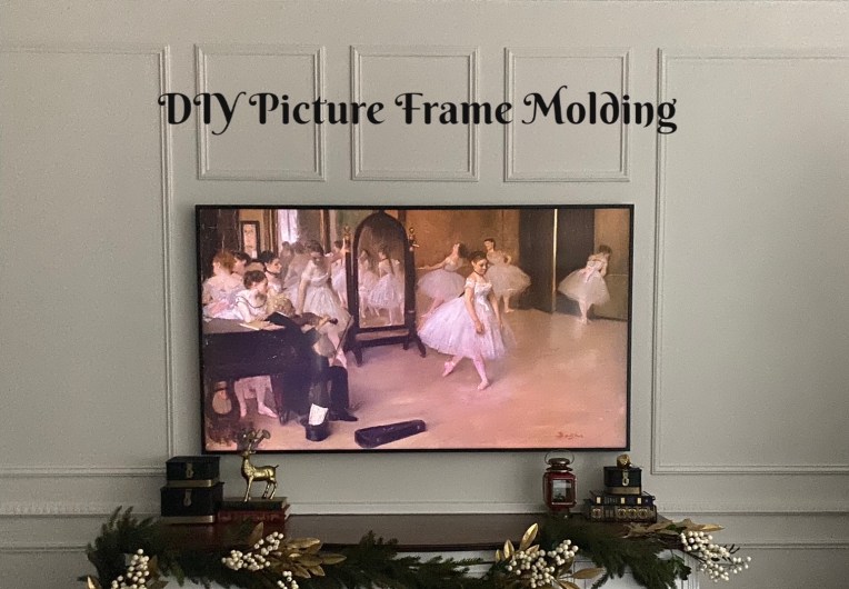 DIY Picture Frame&nbsp;Molding